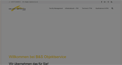 Desktop Screenshot of bs-objektservice.de
