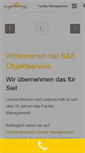 Mobile Screenshot of bs-objektservice.de